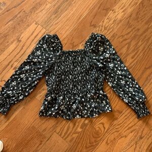 Chelsea 28 black & white long sleeve top   Never worn